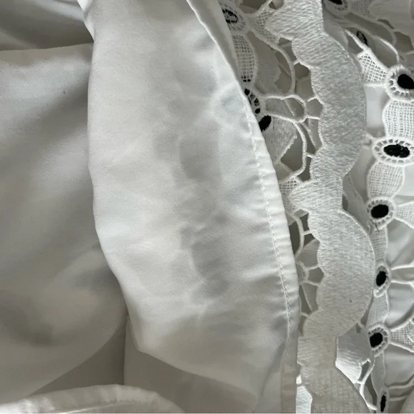 Anthropology HD In Paris Floral Lace Sleeveless Top - Picture 11 of 11